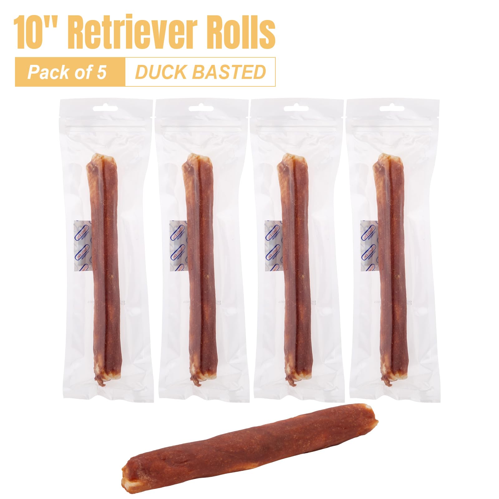 Qualité naturelle et protéines élevées des friandises Amzey pour chiens.