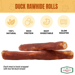 Rouleaux Retriever Amzey offrant une mastication durable pour grands chiens.