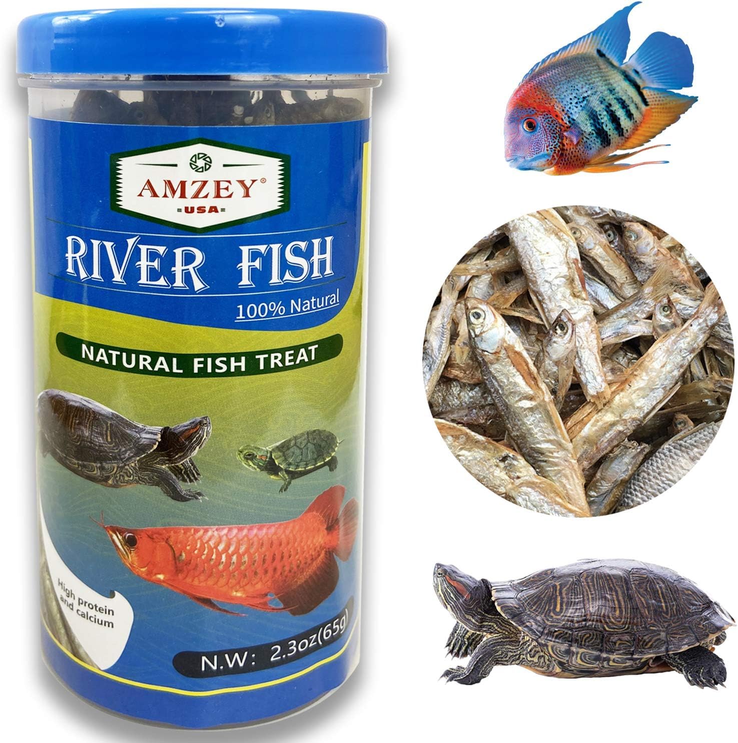 Support client Amzey disponible pour les achats de poissons séchés.