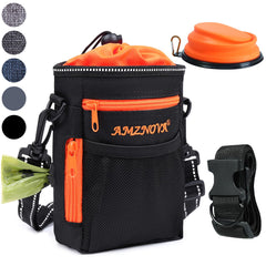 AMZNOVA Sac friandises chien — ouverture large pour un accès rapide pendant l'entraînement.