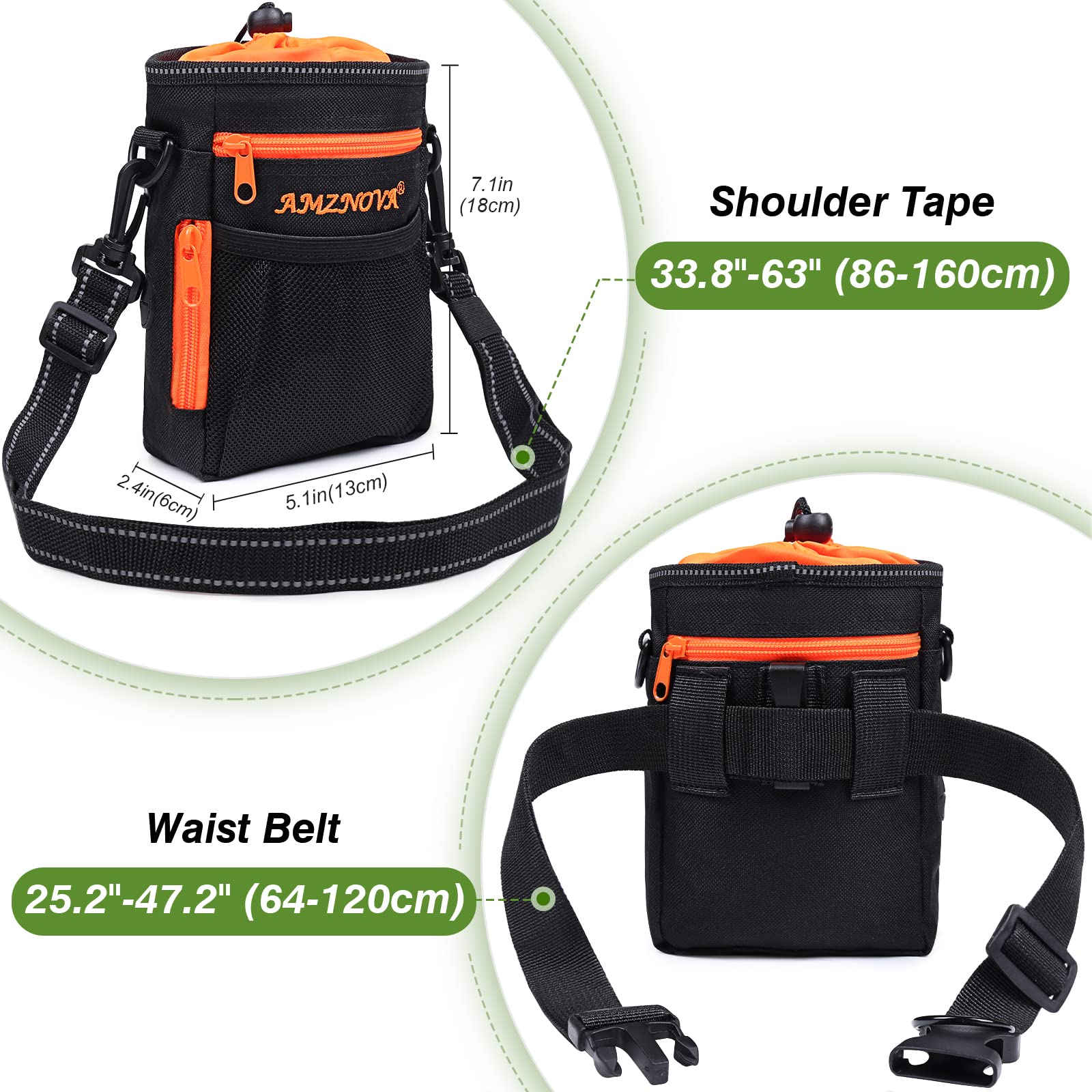 AMZNOVA Sac oxford léger durable — compagnon fiable pour les sorties quotidiennes.