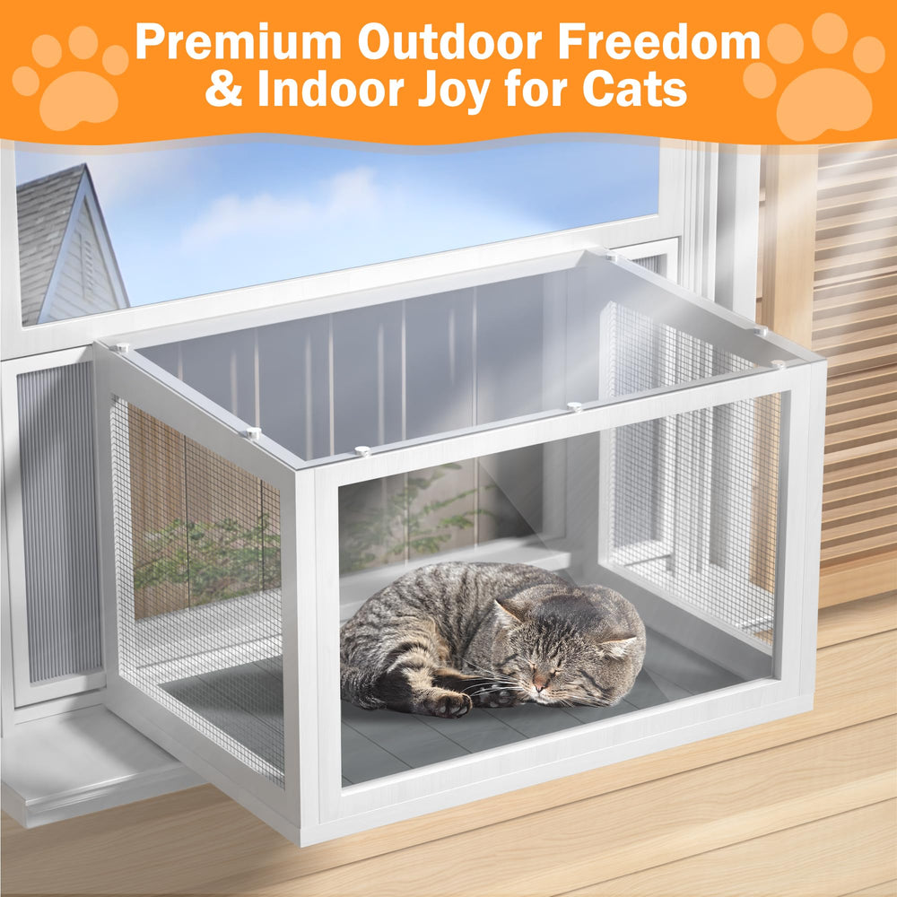 AMZOSS catio fenêtre installation rapide sans outils
