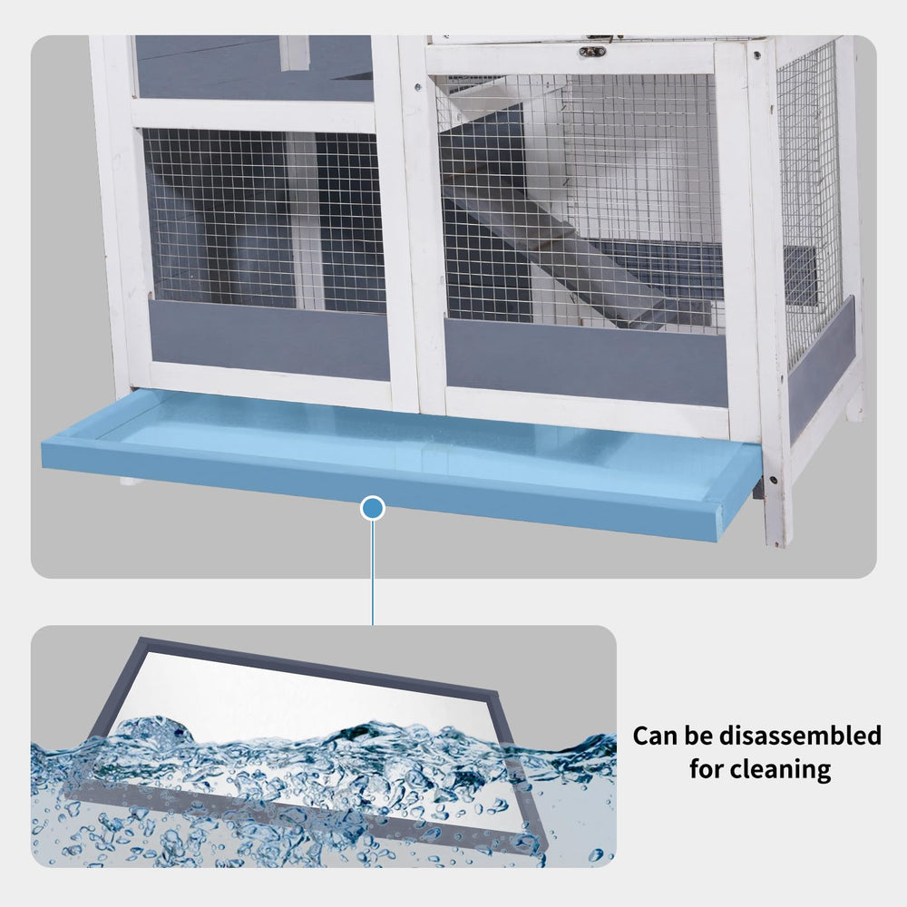 AMZOSS toits en grillage avec panneau UV-protect pour ventilation et protection.