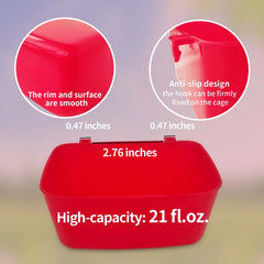 AMZSYLV distributeurs alimentation eau pour petits animaux, durable et sûr.