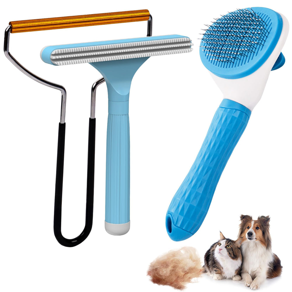Analan brosse auto-nettoyante: toilettage en douceur pour chiens et chats