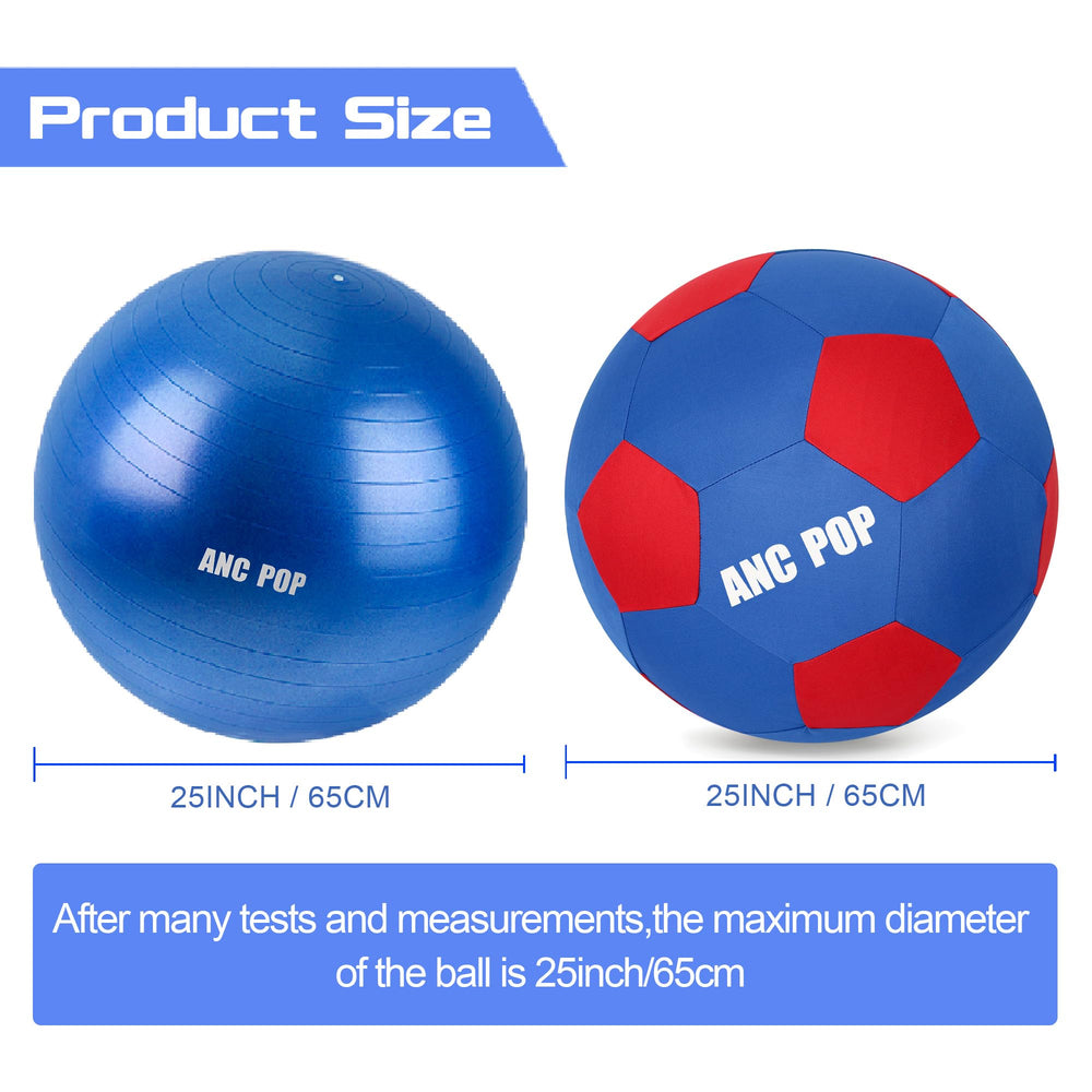 ANC POP housse de ballon herding bleu et rouge, facile à laver après l'entraînement