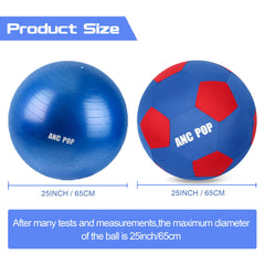 ANC POP housse de ballon herding bleu et rouge, facile à laver après l'entraînement