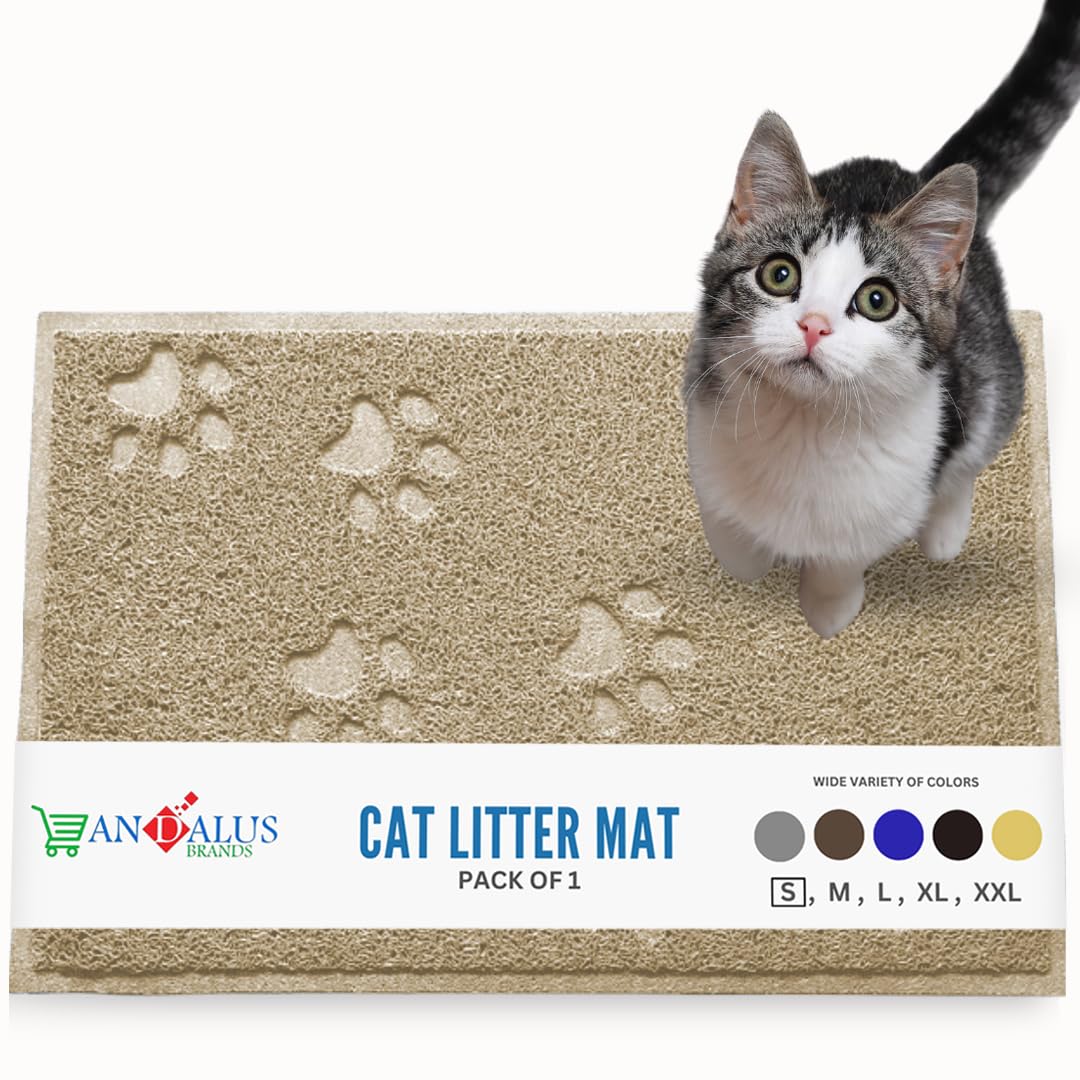 Tapis Andalus Petit anti-glisse sous litière, stabilité assurée.