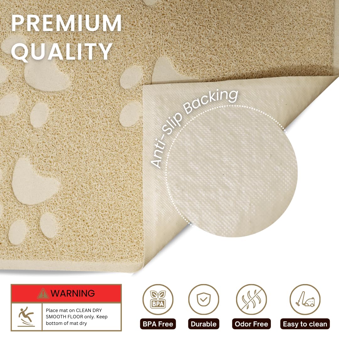 Tapis Andalus douceur-pattes, surface agréable pour les pattes lors de l'entrée.
