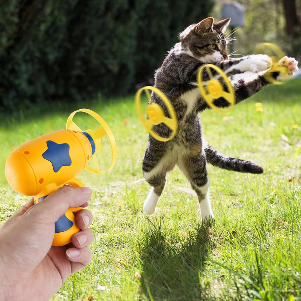 Andiker Cat Fetch Toy favorise l’exercice et la coordination chez votre chat.