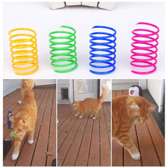 Andiker spirale chat interactif bleu, aide à exercer les mouvements naturels.