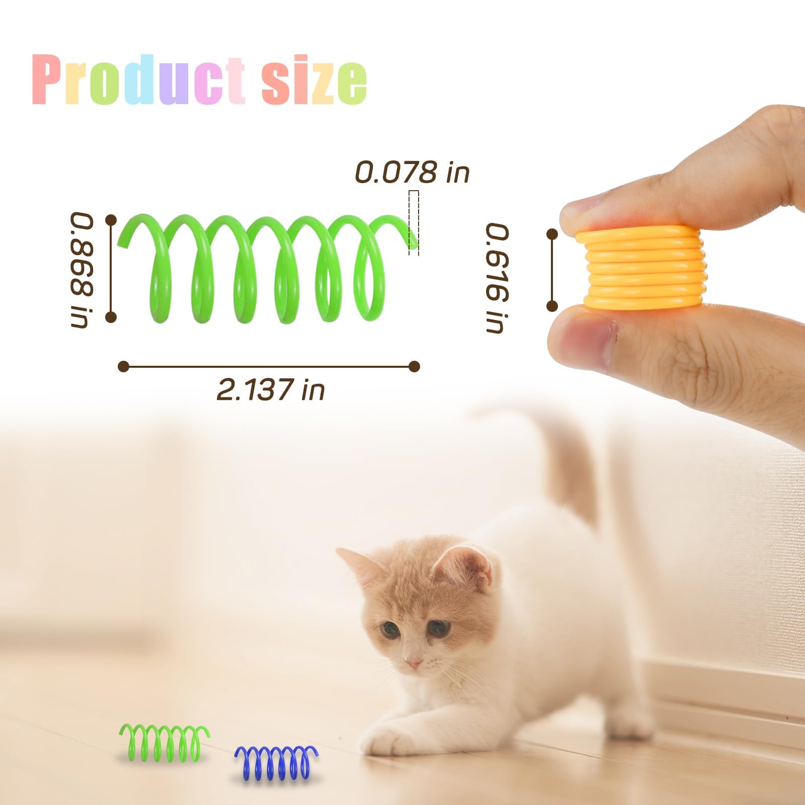 Andiker spirale chat interactif en action, jeu multicolore et captivant.