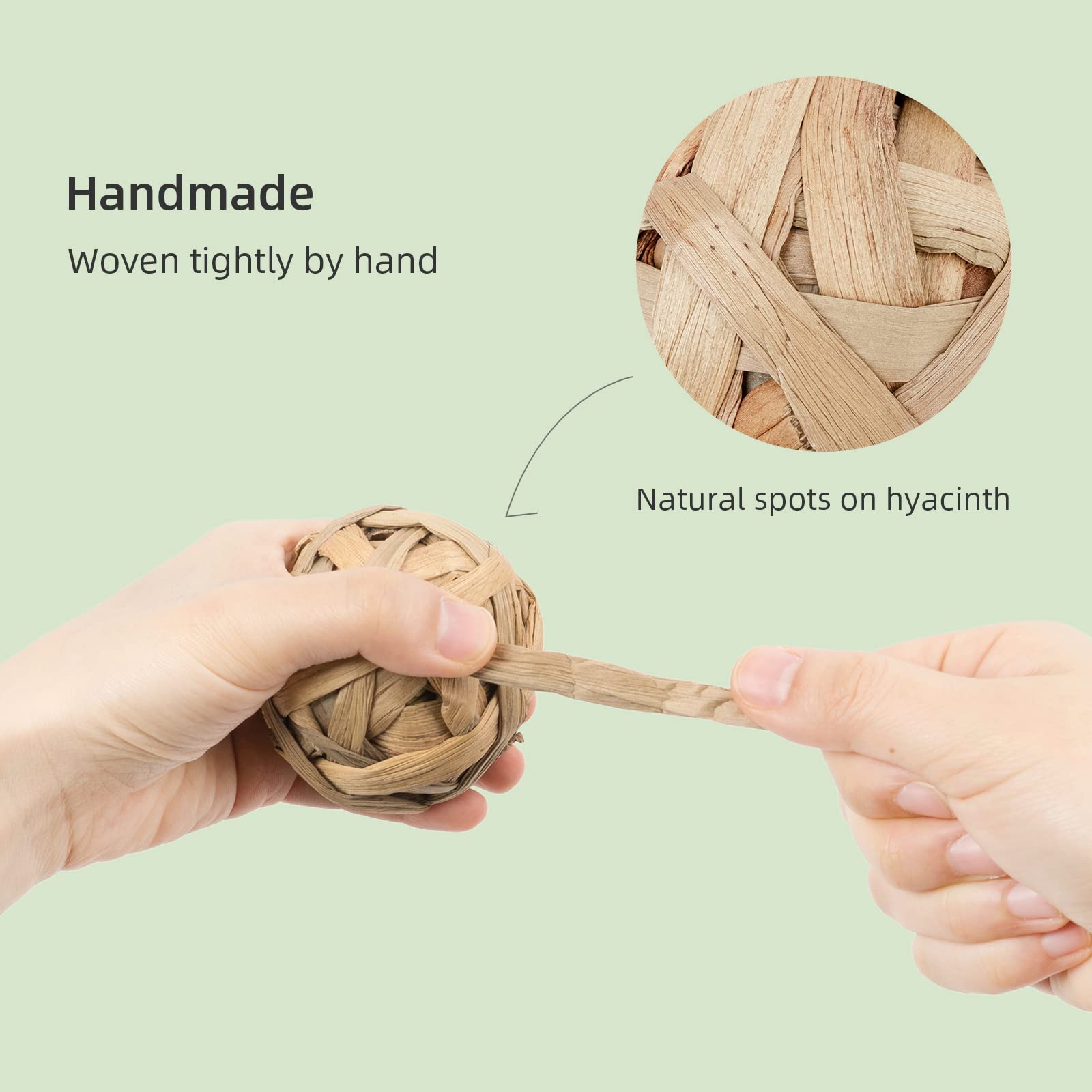 andwe Boules diamètre 3 pouces – taille idéale pour petits rongeurs.