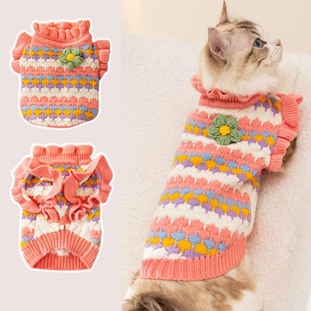 Anelekor pull petit chien texture moelleuse et chaleur douce.