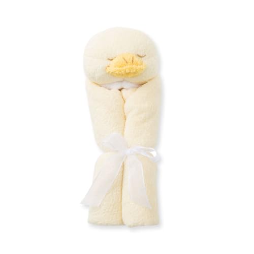 Angel Dear doudou jaune canard - tête animale mignonne pour éveil et jeu.