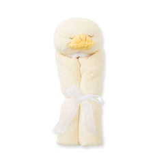 Angel Dear doudou jaune canard - tête animale mignonne pour éveil et jeu.