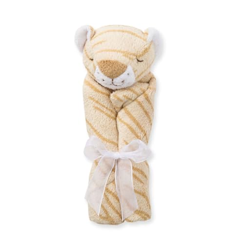 Angel Dear Doudou Tigre - tissu effet cashmere pour une douceur enveloppante.