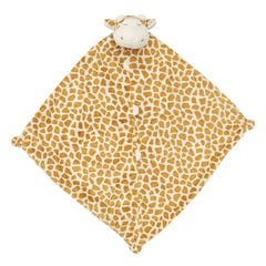Angel Dear Girafe Marron Doudou – face vue, compagnon rassurant pour bébé lors du repos.