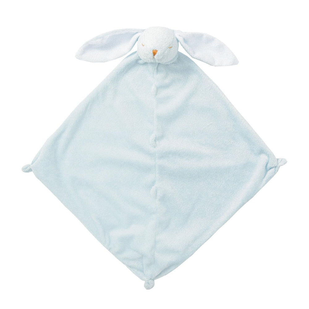 Angel Dear Lapin bleu doudou, réconfort pour bébé lors du câlin nocturne.
