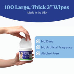 ANGELS' EYES lingettes odeur neutre pour oreilles propres et confortables.