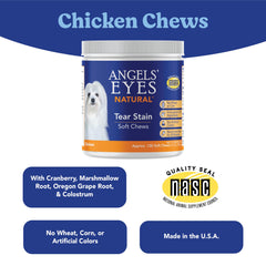 ANGELS' EYES Natural – tableau nutritionnel clair sur l'emballage