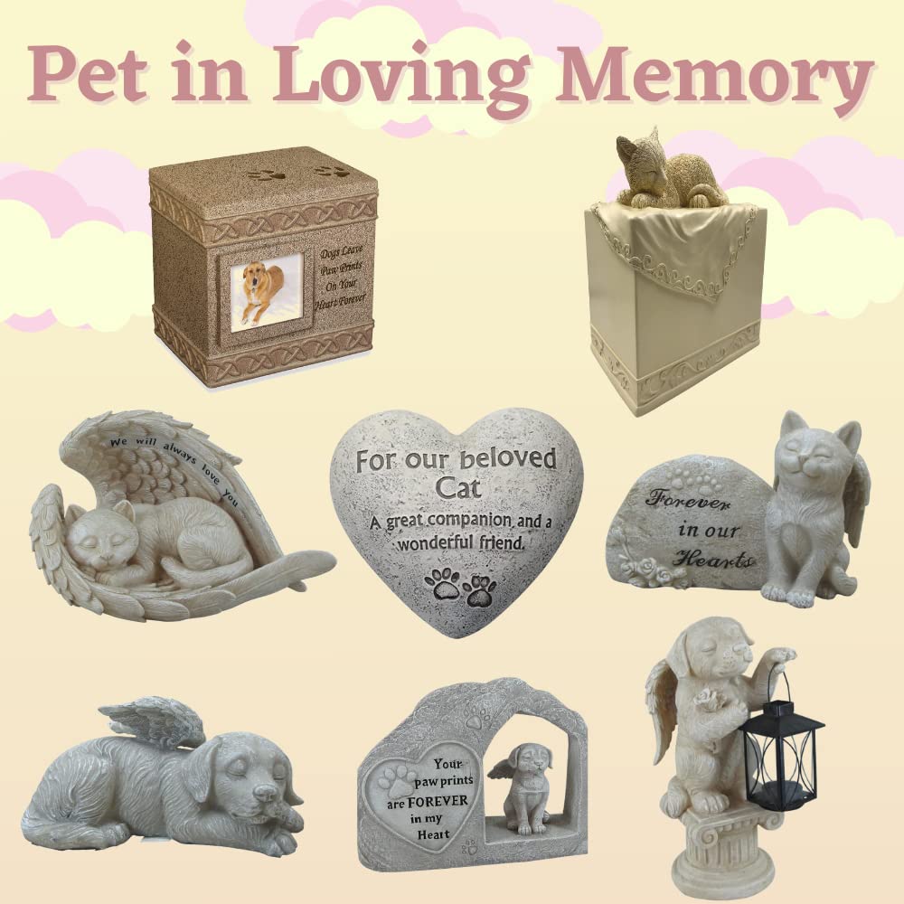 AngelStar Comfy Hour urn porcelaine brun, design soigné et durable