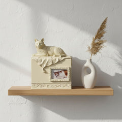 AngelStar Comfy Hour urn porcelaine brun, zone photo 1,75x2,5 po