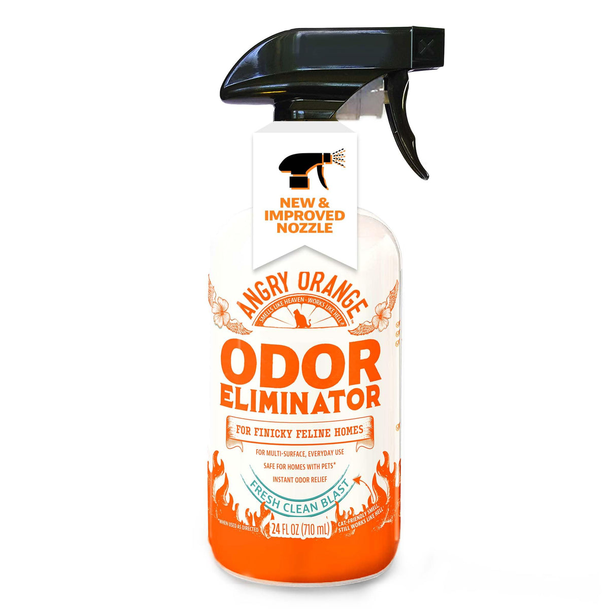 ANGRY ORANGE – flacon, élimination rapide des odeurs d'animaux.