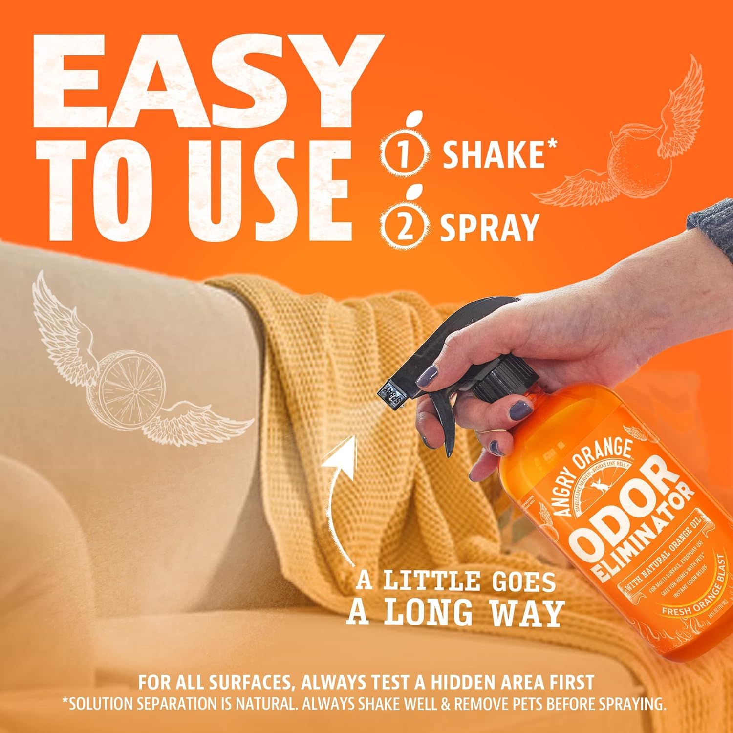 ANGRY ORANGE – Senteur d’orange naturelle qui améliore l’ambiance de la pièce