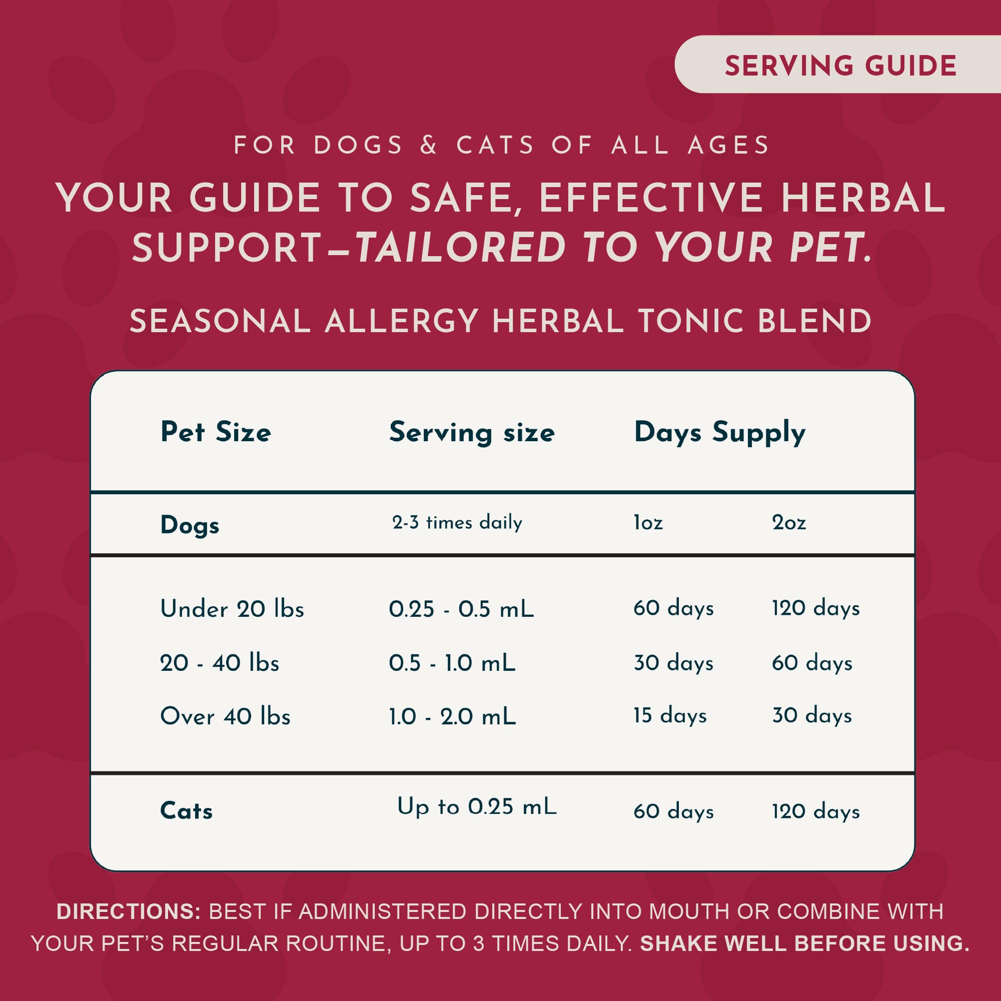 Étiquette Animal Essentials sur bouteille, formule organique et sûre.