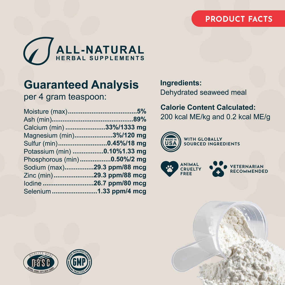 Sea-Cal Animal Essentials: soutien articulations et mobilité pour chiens et chats