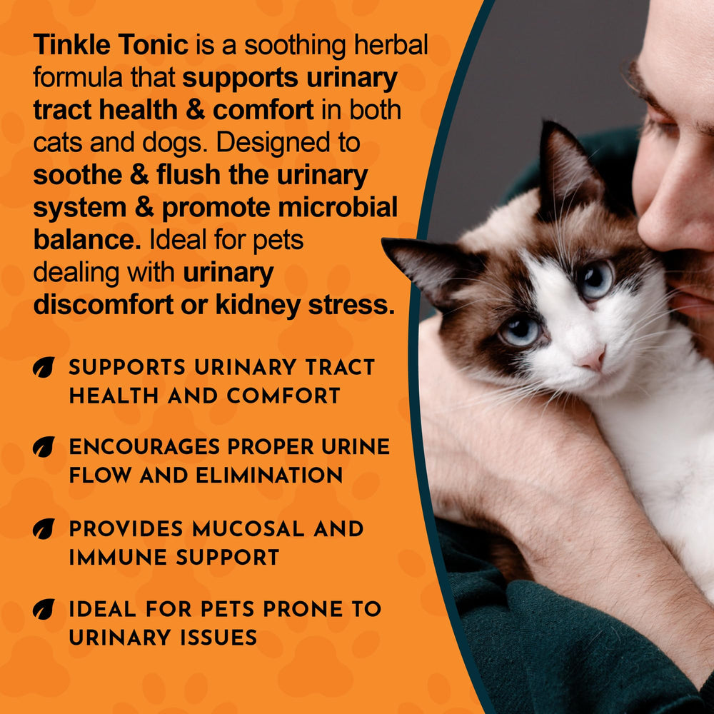 Mélange plantes Animal Essentials Tinkle Tonic composé d’ingrédients biologiques