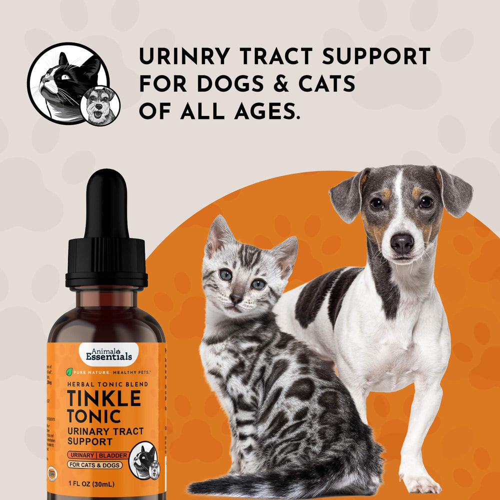 Animal Essentials Tinkle Tonic — dose pratique pour administrer le produit.