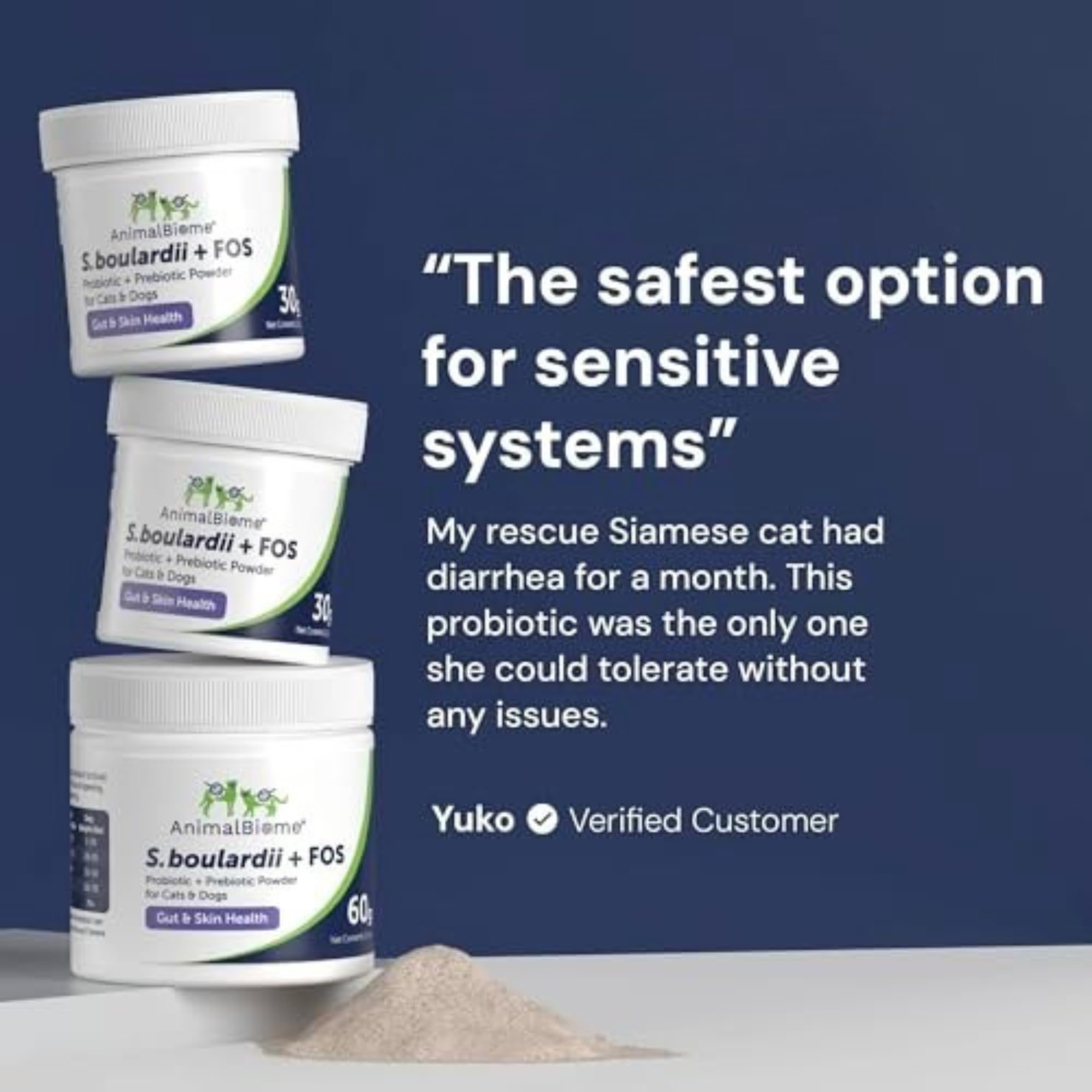 AnimalBiome prébiotiques FOS, complément pour la routine digestive.
