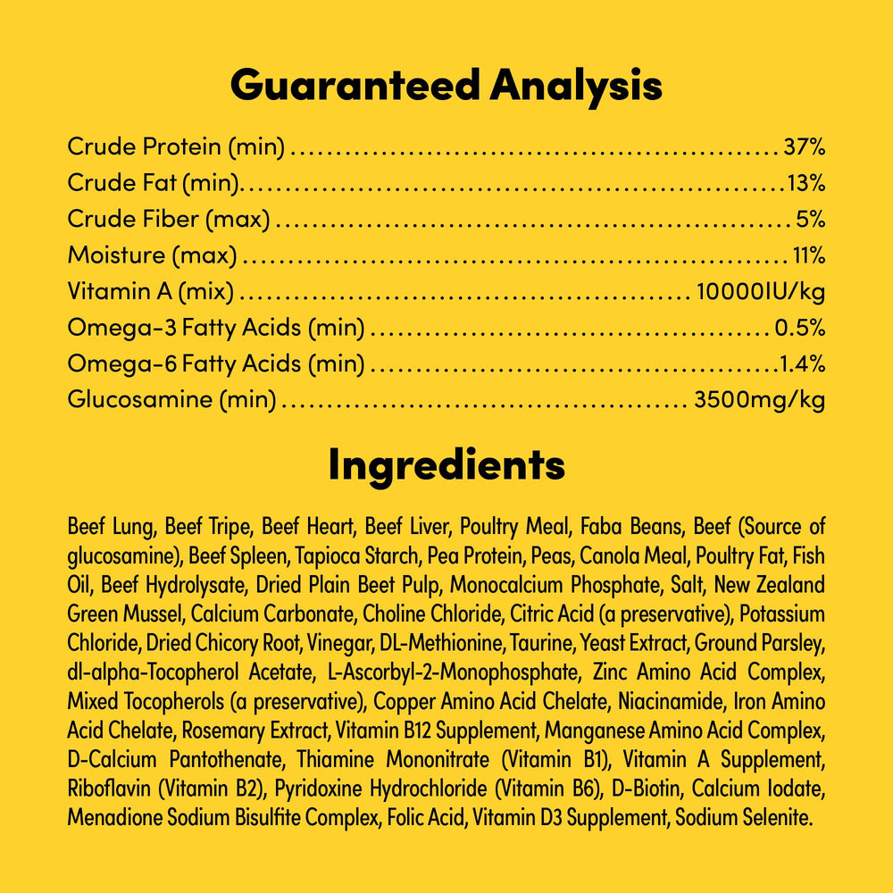 Animals Like Us RawMix50 – Texture lyophilisée conservant les nutriments essentiels.