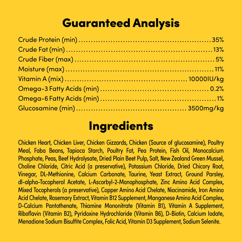 Animals Like Us RawMix50 – foie-poulet-seche : saveur naturelle appréciée au repas.