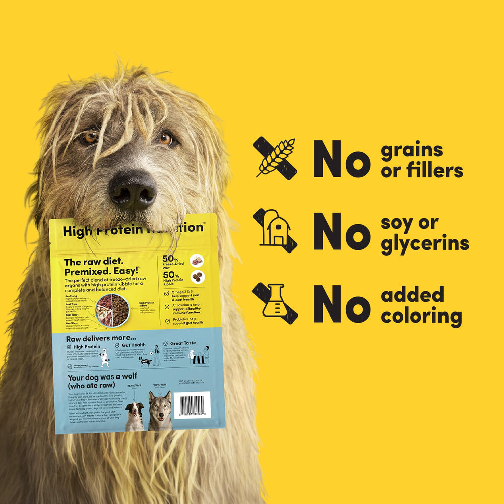 Animals Like Us RawMix50 – poumons et enzymes digestives naturelles