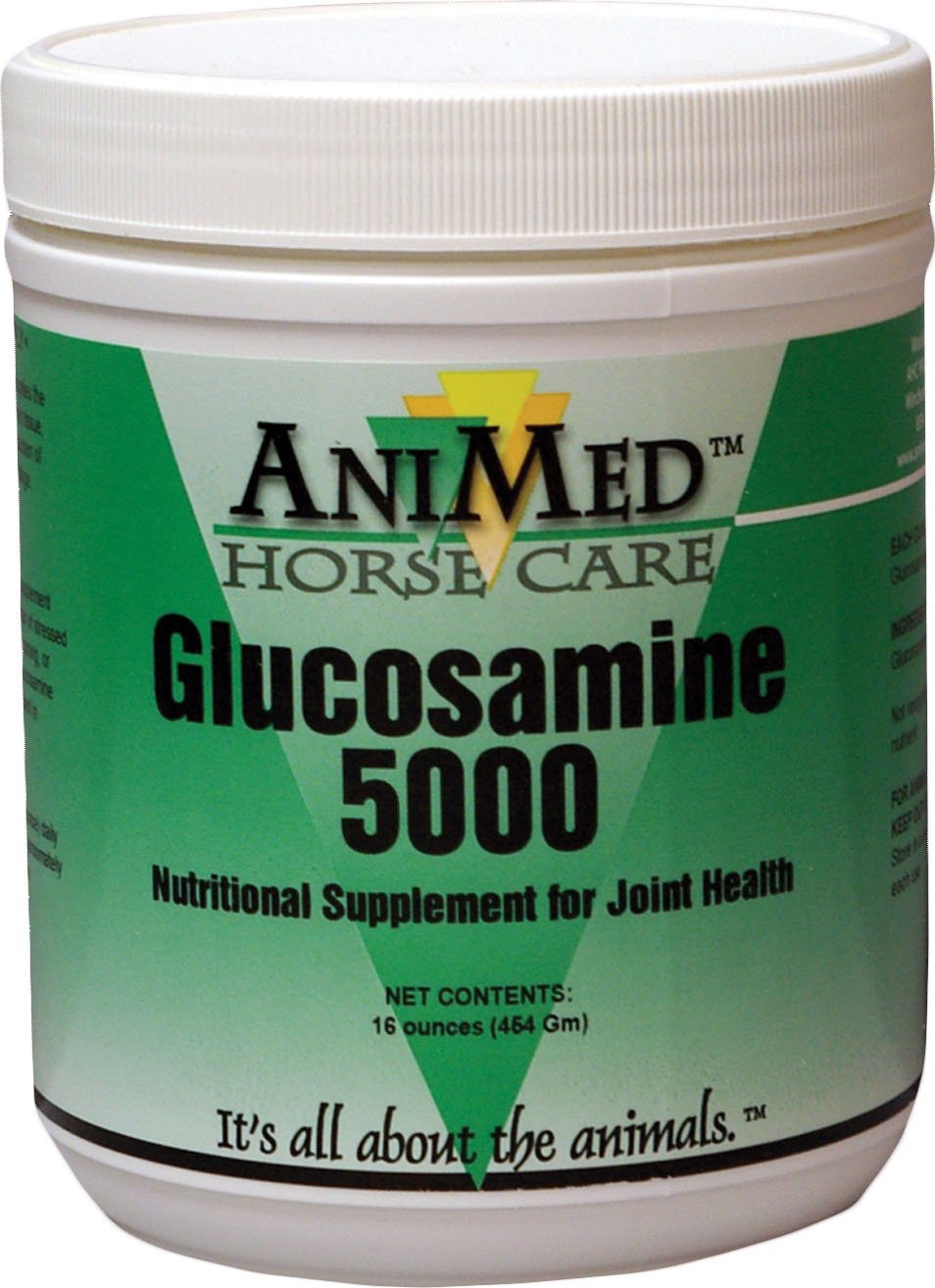 AniMed Glucosamine 5000 pour cheval, bouteille pratique pour le soutien quotidien.