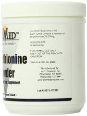 AniMed Dl-Methionine Pure pour chevaux — doseur inclus pour un dosage précis.