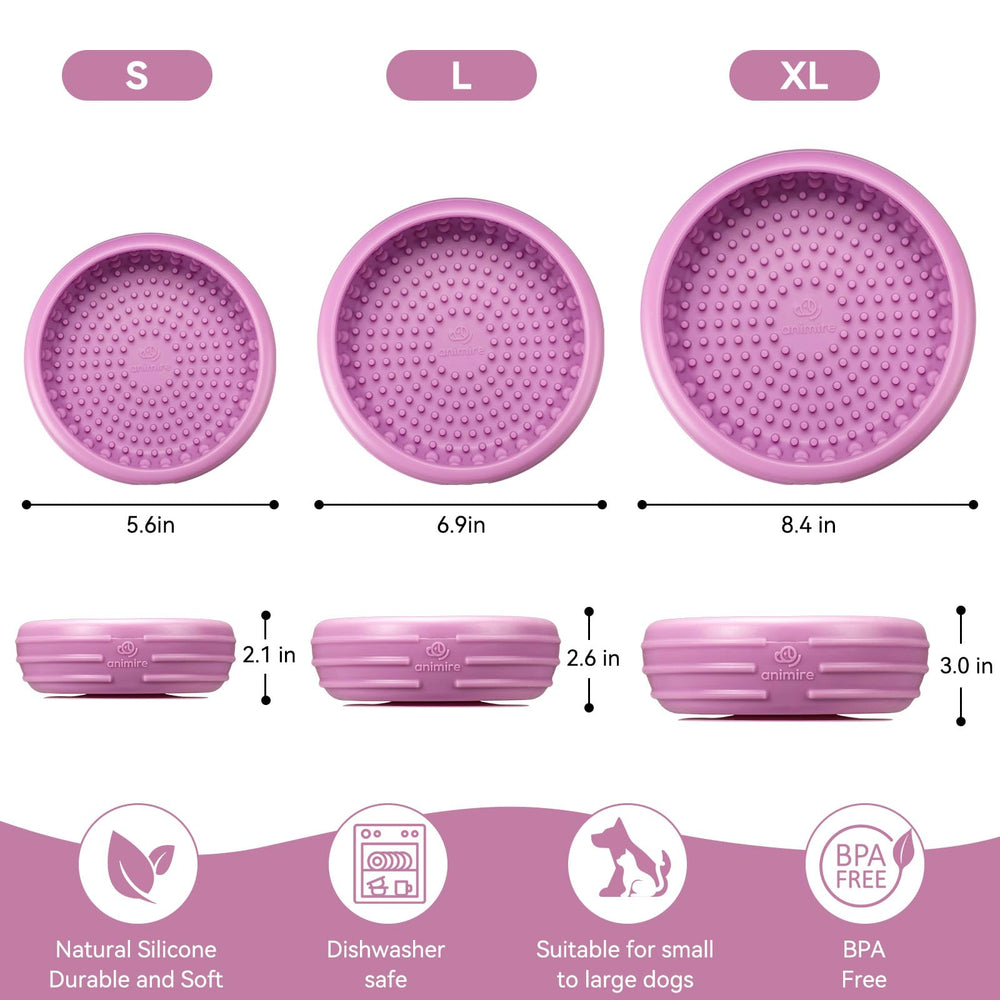 Animire bol lick compatible lave-vaisselle pour un nettoyage rapide.