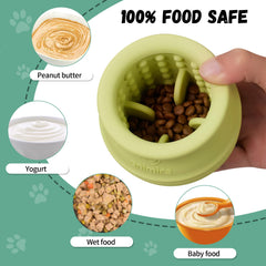 Friandises congelables Animire pour chien, session de léchage rafraîchissante.