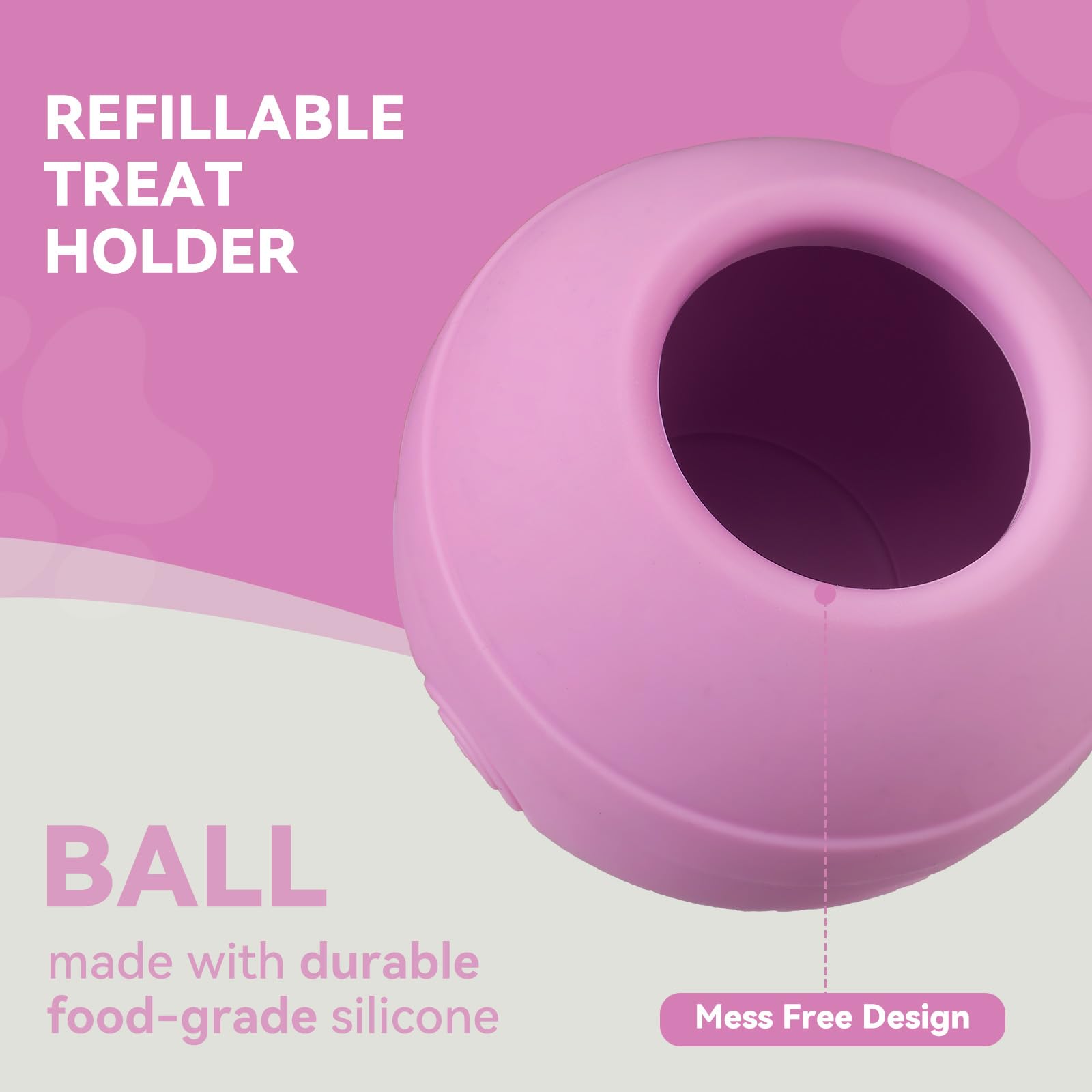 Silicone alimentaire sans BPA Animire, lavage rapide au lave-vaisselle.