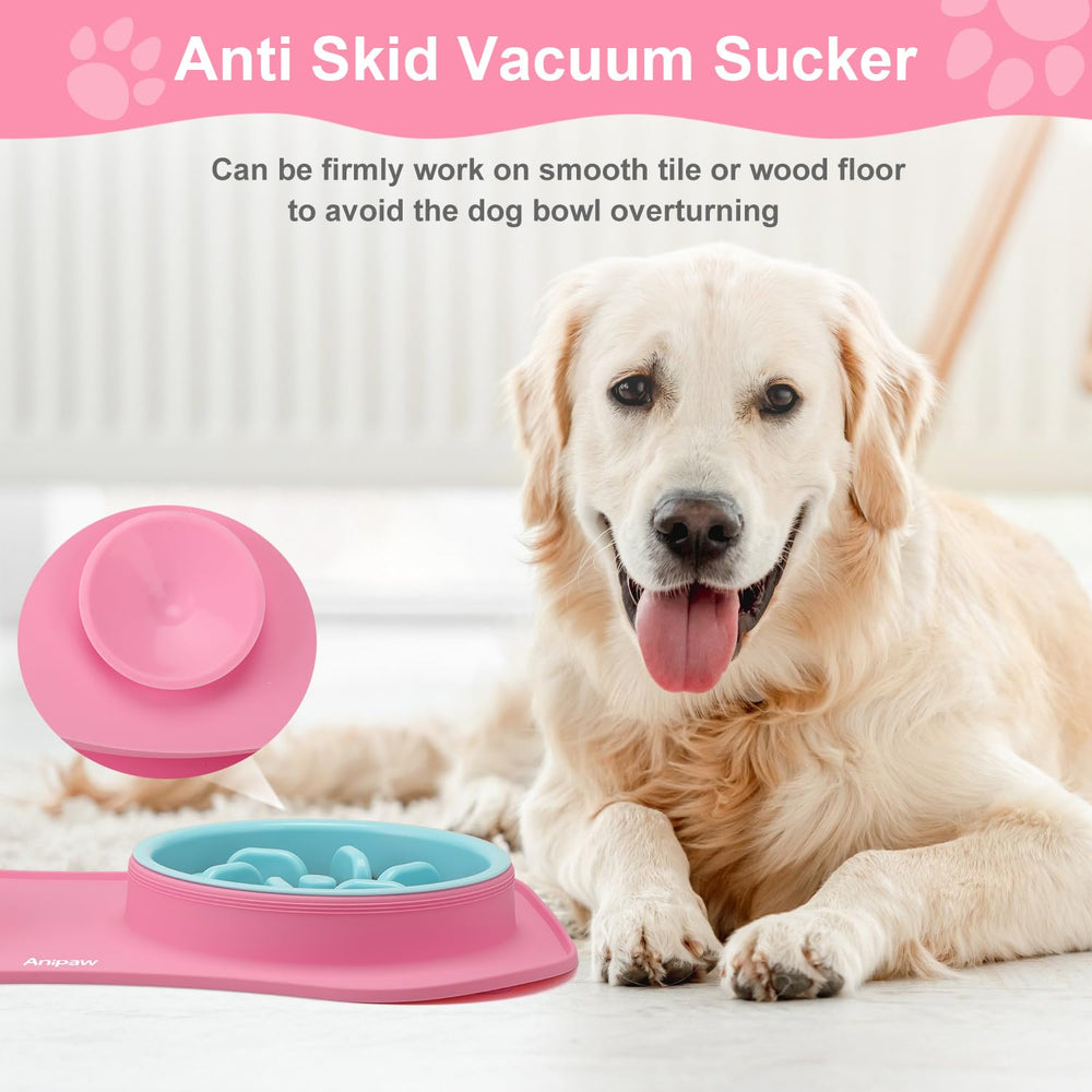 Anipaw tapis silicone antidebordement, protege le sol et reduit les debordements.