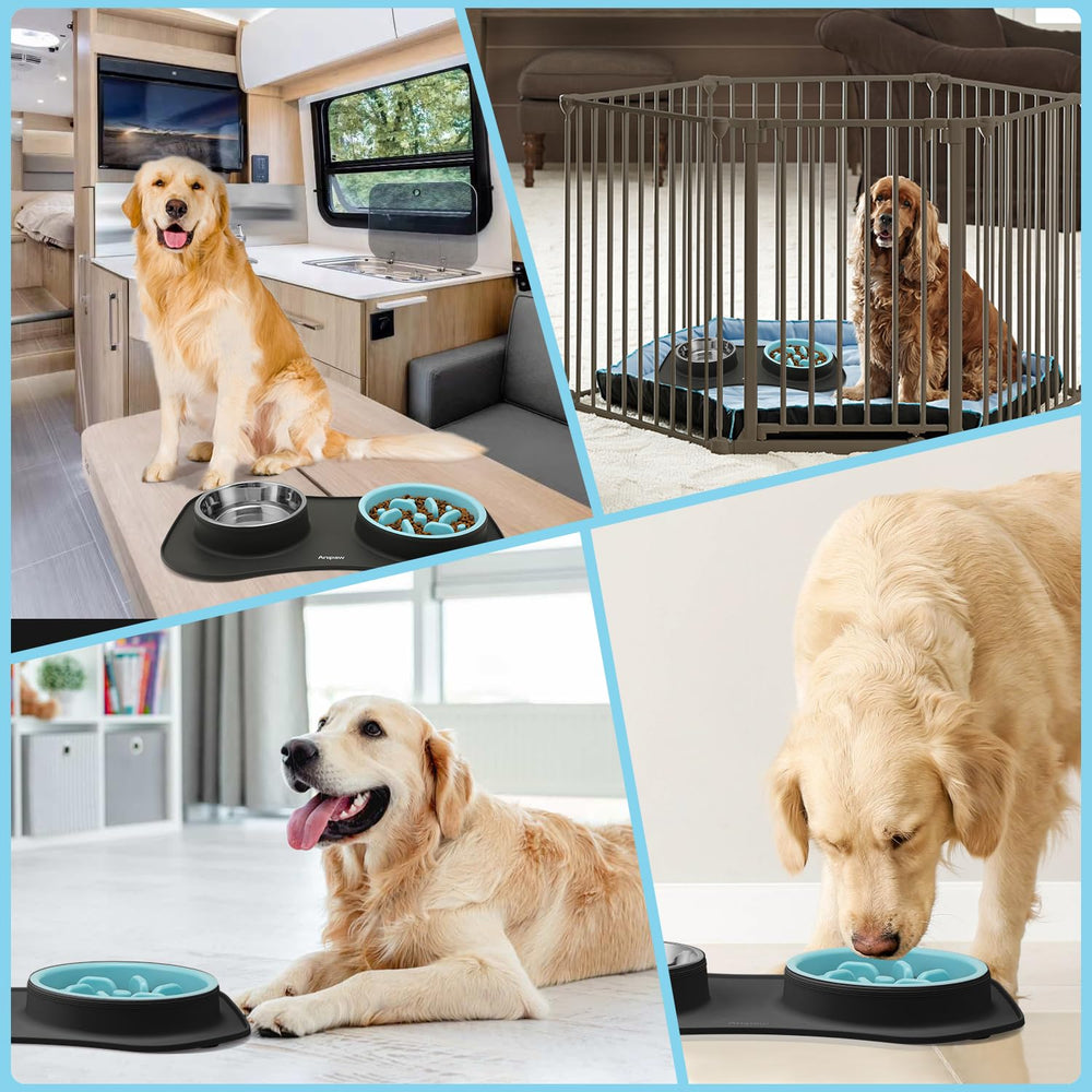 Anipaw usage tout tailles chien chat gris bleu : adaptable à toutes tailles d’animaux.