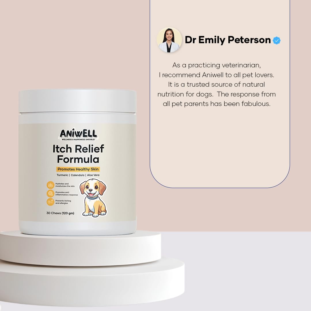 Aniwell vitamine E, nourrissante pour la peau et protection antioxydante.