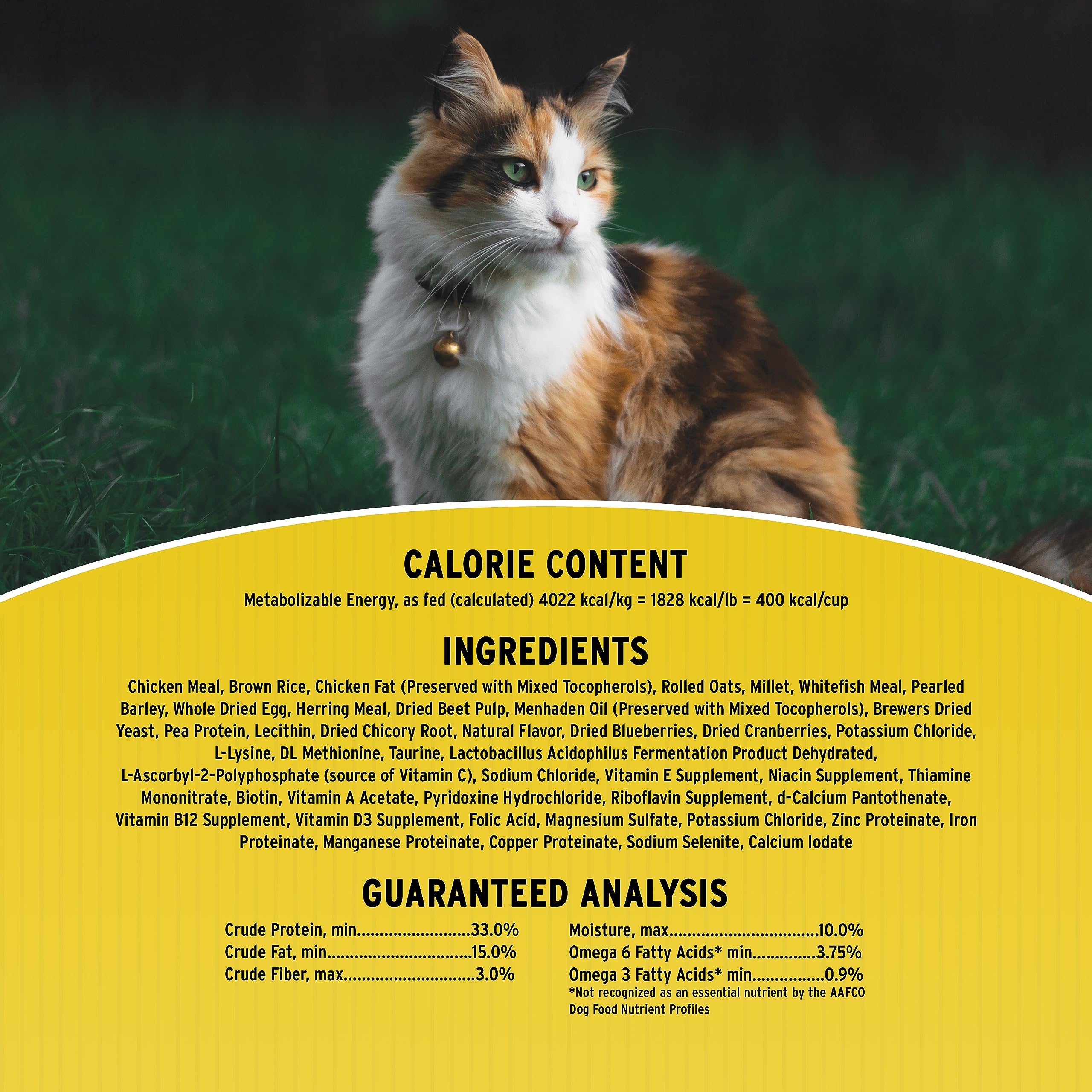 Annamaet Formule Féline bol chat sain, croquettes visibles et digestibilité élevée.