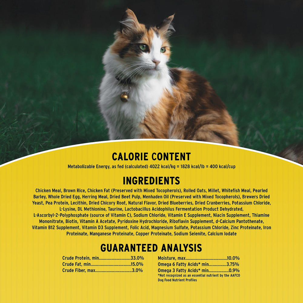 Annamaet Formule Féline bol chat sain, croquettes visibles et digestibilité élevée.