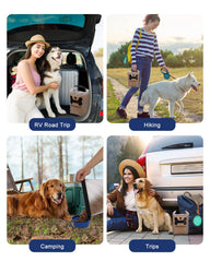 ANVS bols pliables pour chien inclus, rangement facile en déplacement