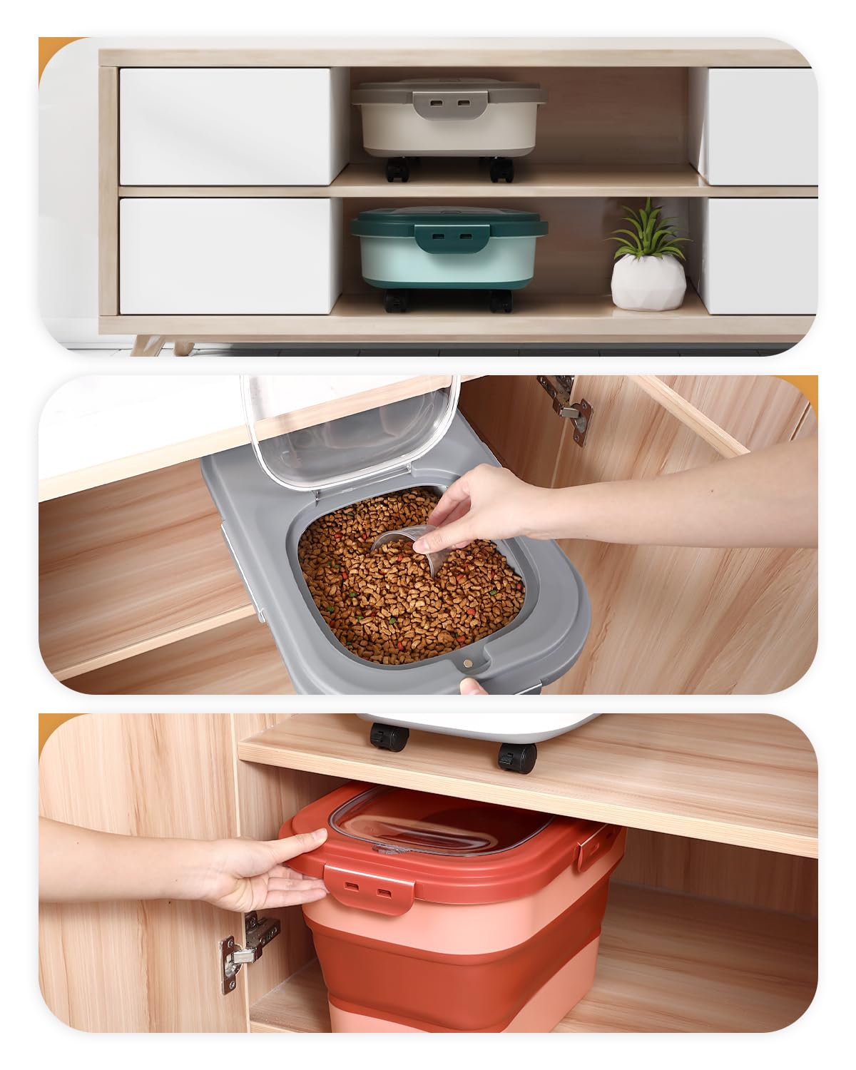 ANVS Conteneur Petit Animal 2,5 L: solution pratique pour petits repas.