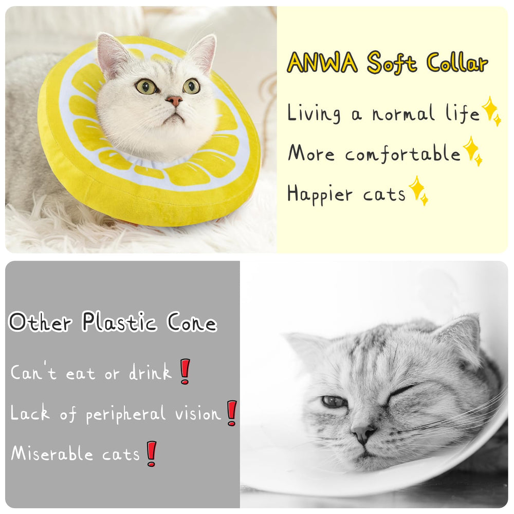 Collier conique ANWA – confort pendant le repos et les activités.